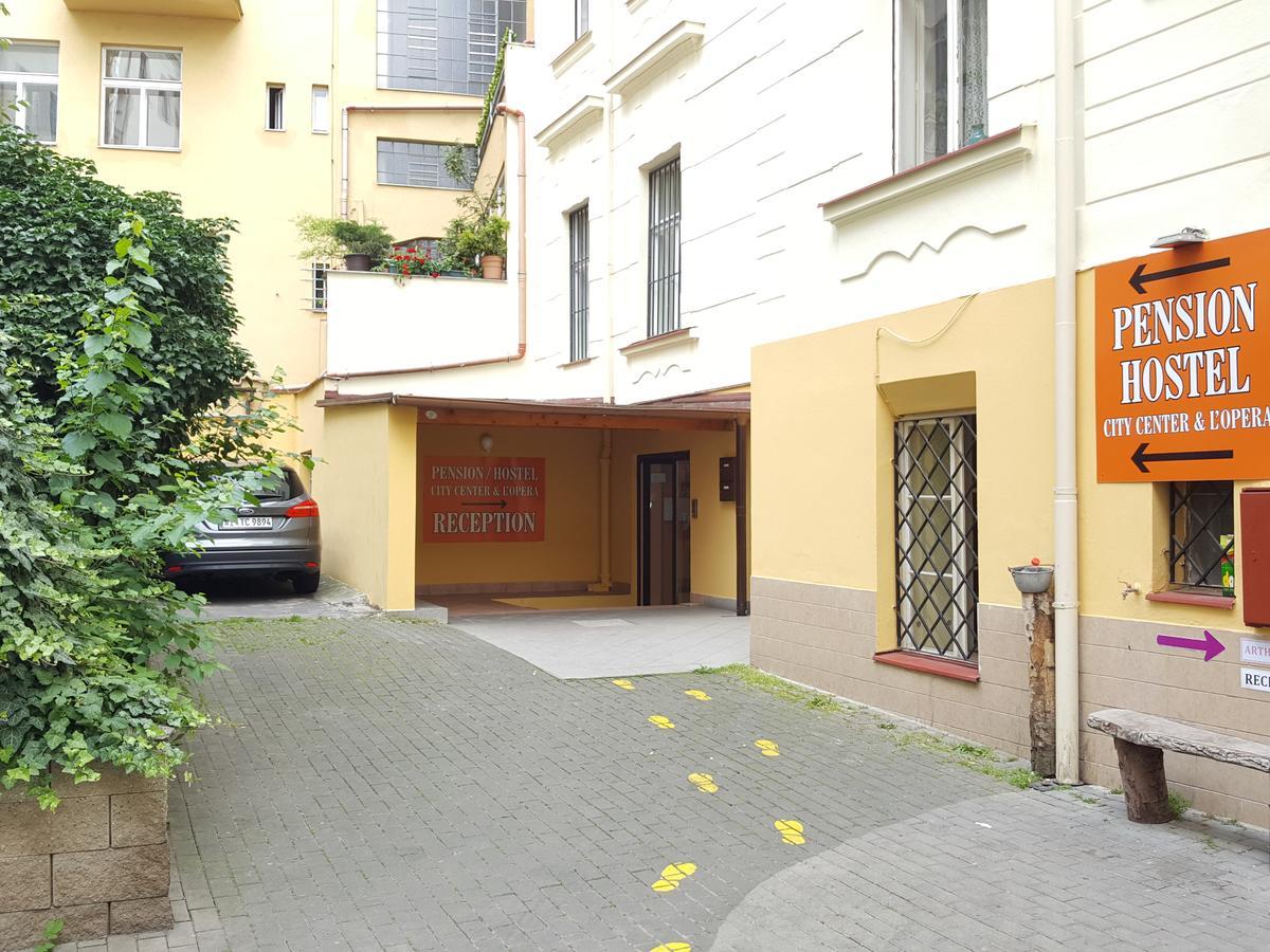 Pension City Center Praag Buitenkant foto